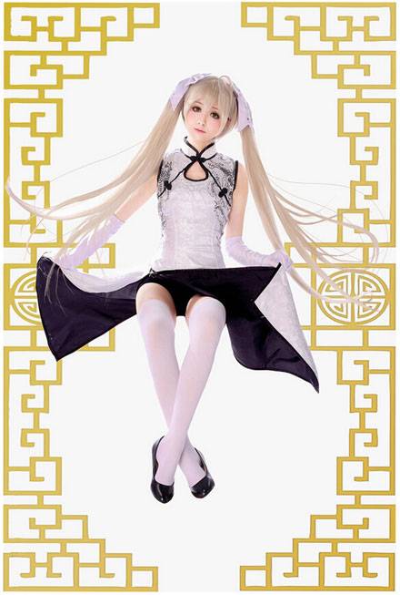 Cosplay福利/《缘之空》春日野穹旗袍精美COS