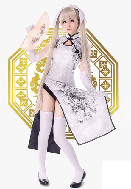 Cosplay福利/《缘之空》春日野穹旗袍精美COS