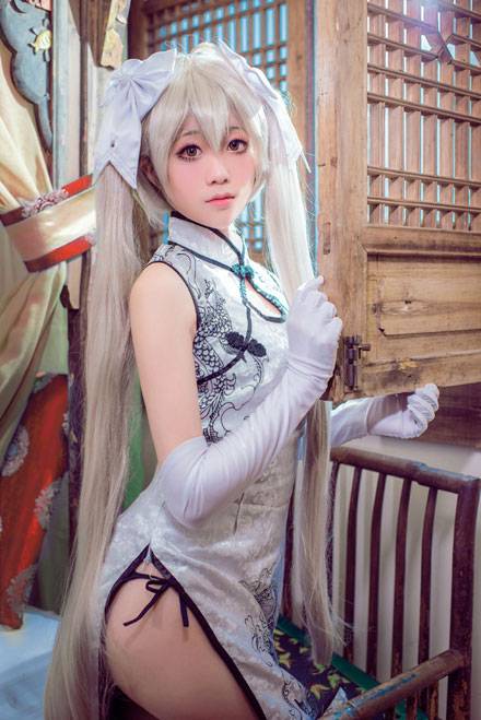 Cosplay福利/《缘之空》春日野穹旗袍精美COS