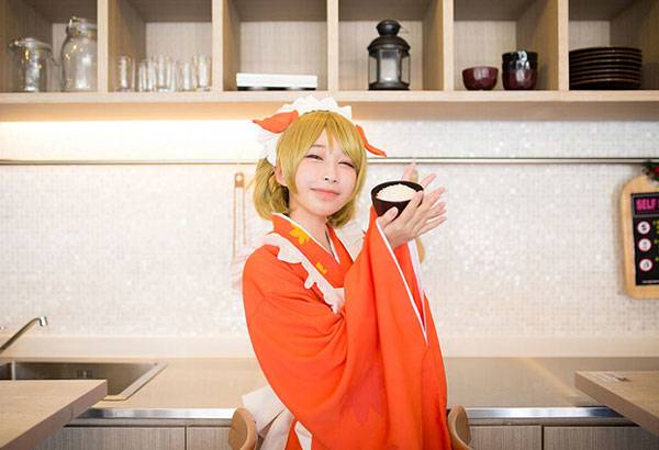 Cosplay福利/《EVA》明日香白衬衫福利COS