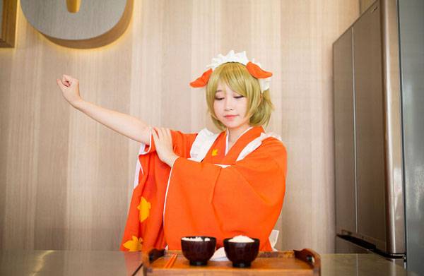 Cosplay福利/《EVA》明日香白衬衫福利COS