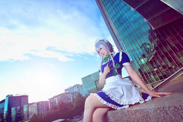 Cosplay福利/《东方project》十六夜咲夜COS