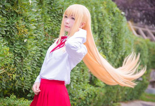 Cosplay福利/《干物妹小埋》土间埋制服COS