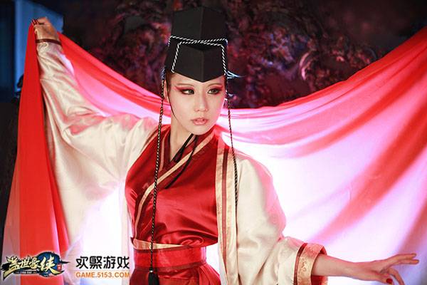 Cosplay福利/螺旋猫Tasha《盖世豪侠》东方教主Cos