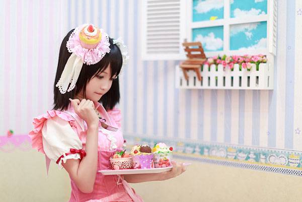 Cosplay福利/《VOCALOID》巡音流歌花魁COS