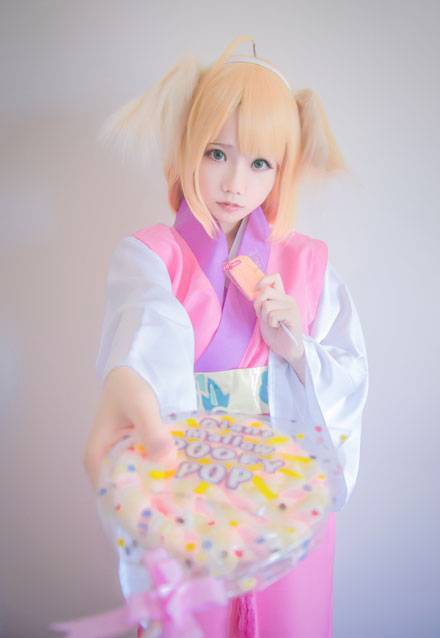 Cosplay福利/3D女神蓝燕《雷霆之怒》代言COS