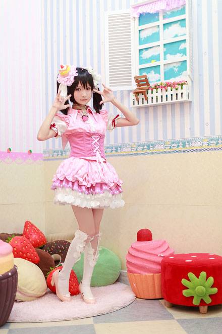 Cosplay福利/萌妹《Live Love!》矢泽妮可COS