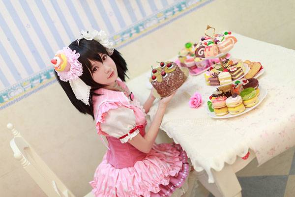 Cosplay福利/萌妹《Live Love!》矢泽妮可COS