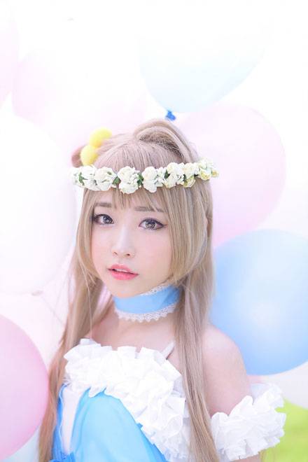 Cosplay福利/螺旋猫Tomia南小鸟白色情人节Cos