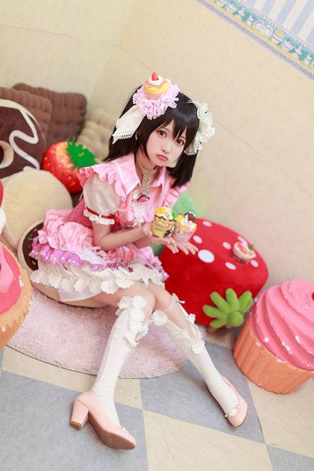 Cosplay福利/萌妹《Live Love!》矢泽妮可COS