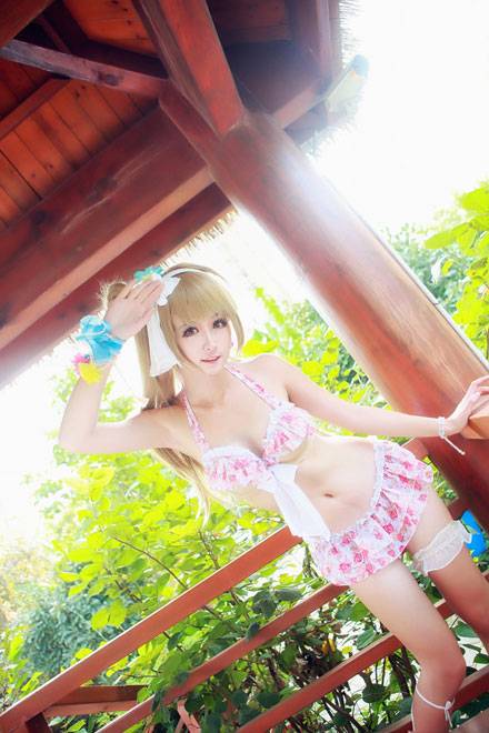 Cosplay福利/《Love Live！》泳装精美Cos