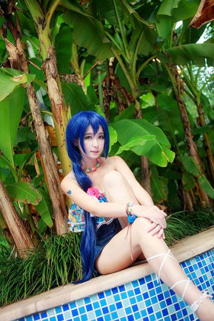 Cosplay福利/《Love Live！》泳装精美Cos