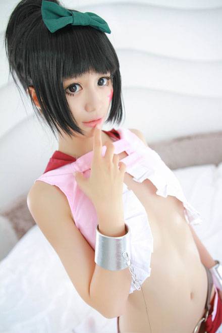 Cosplay福利/动漫贫乳少女国广一COS