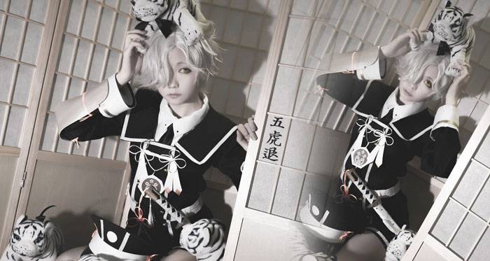 Cosplay福利/《刀剑乱舞》五虎退精美cosplay