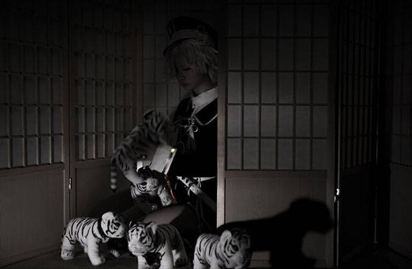 Cosplay福利/《刀剑乱舞》五虎退精美cosplay