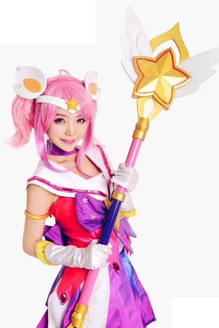 Cosplay福利/LOL拉克丝美少女战士皮肤COS