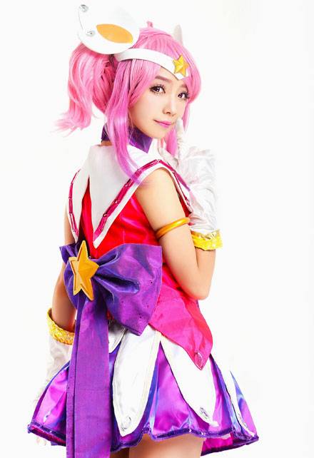 Cosplay福利/LOL拉克丝美少女战士皮肤COS