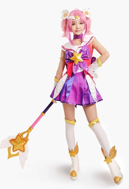 Cosplay福利/LOL拉克丝美少女战士皮肤COS