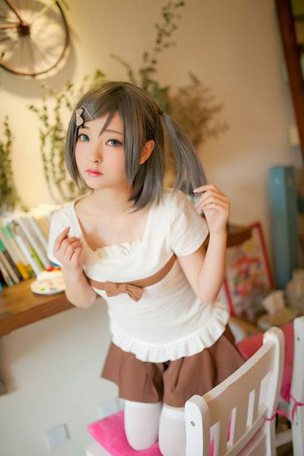 Cosplay福利/《变态王子与不笑猫》筒隐月子COS