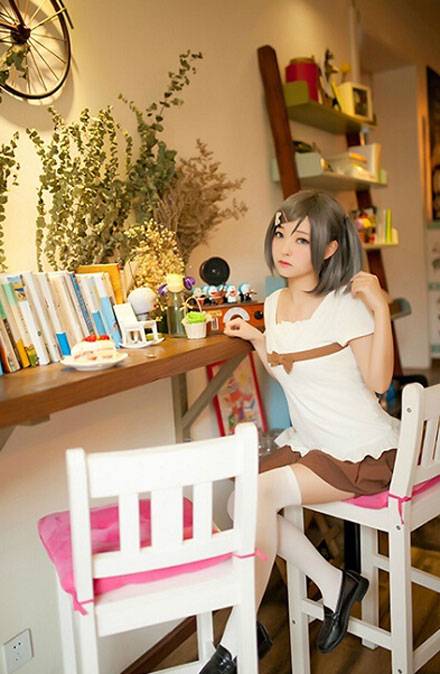 Cosplay福利/《变态王子与不笑猫》筒隐月子COS