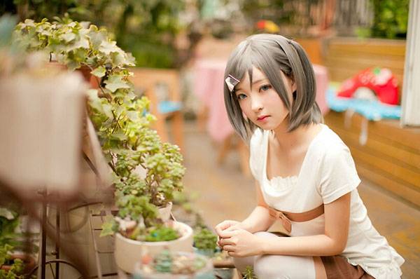 Cosplay福利/《变态王子与不笑猫》筒隐月子COS