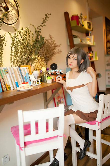 Cosplay福利/《变态王子与不笑猫》筒隐月子COS