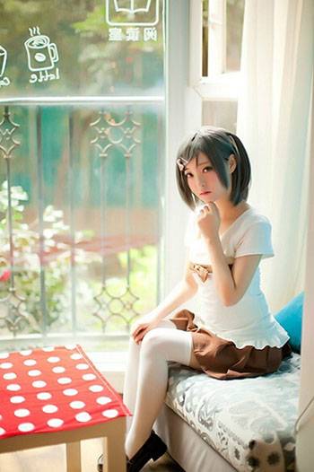 Cosplay福利/《变态王子与不笑猫》筒隐月子COS