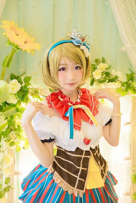 Cosplay福利/《Love Live！》小泉花阳童话Cos