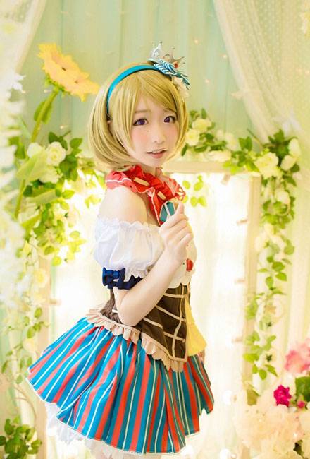 Cosplay福利/《Love Live！》小泉花阳童话Cos