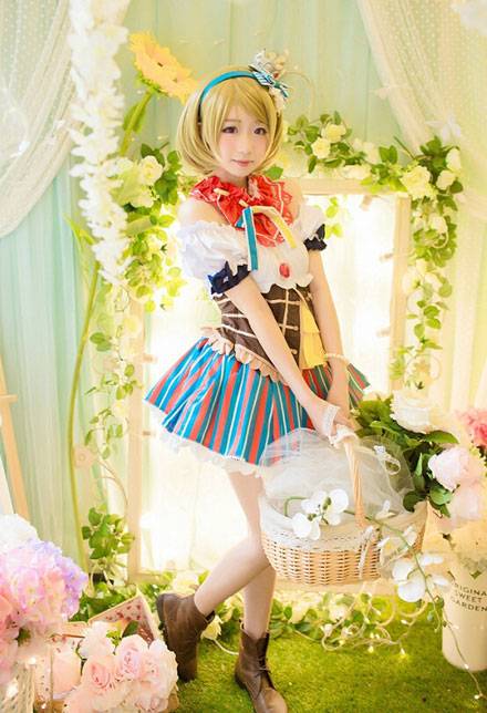 Cosplay福利/《Love Live！》小泉花阳童话Cos