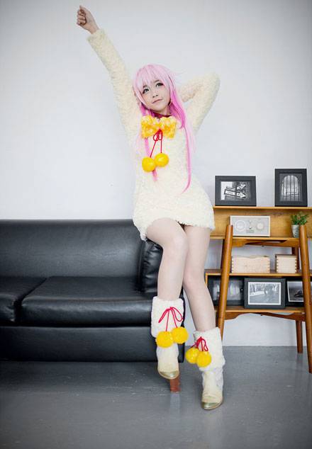 Cosplay福利/《K》猫娘Neko螺旋猫Tomia可爱Cos