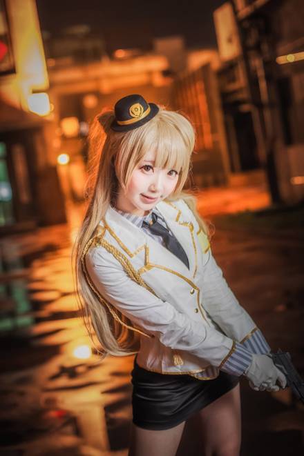 Cosplay福利/《Love Live!》南小鸟警察制服Cos