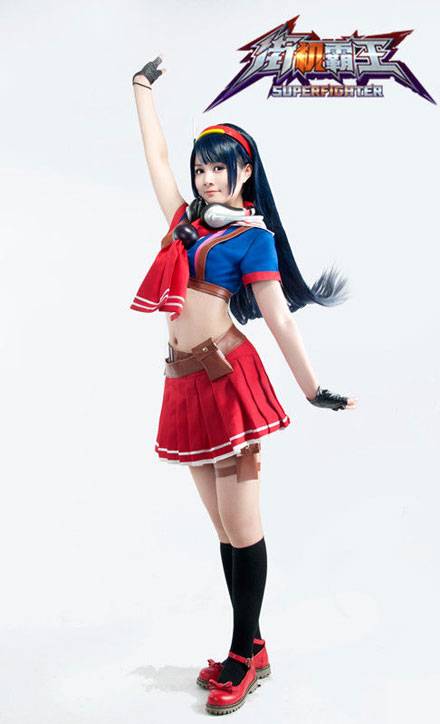 Cosplay福利/《拳皇97OL》李冰冰代言COS