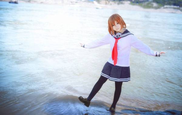 Cosplay福利/可爱萝莉《舰队Collection》雷COS