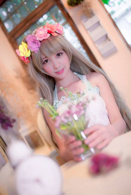 Cosplay福利/《Love Live!》南小鸟未觉醒水着Cos