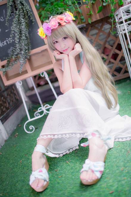 Cosplay福利/《Love Live!》南小鸟未觉醒水着Cos