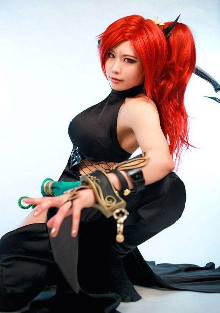 Cosplay福利/《罪恶王冠》楪祈黑色唱片封面COS