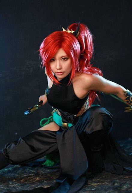 Cosplay福利/《罪恶王冠》楪祈黑色唱片封面COS