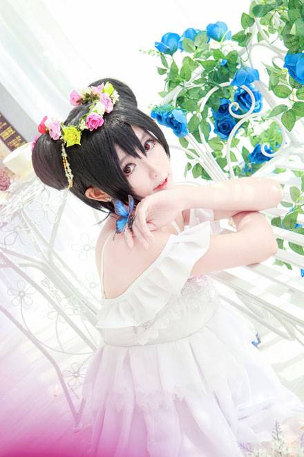 Cosplay福利/《Love Live!》南小鸟未觉醒水着Cos