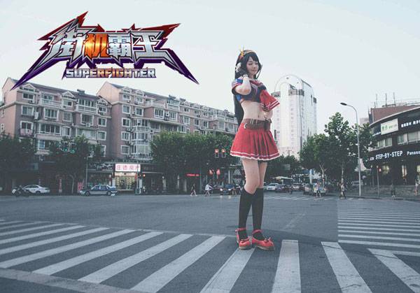 Cosplay福利/行云代言《街机霸王》雅典娜COS