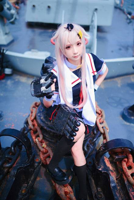Cosplay福利/《舰队Collection》舰娘夕立Cos