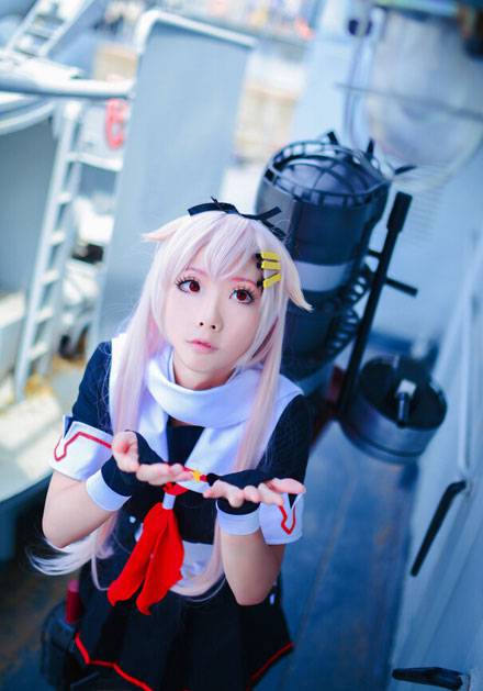 Cosplay福利/《舰队Collection》舰娘夕立Cos