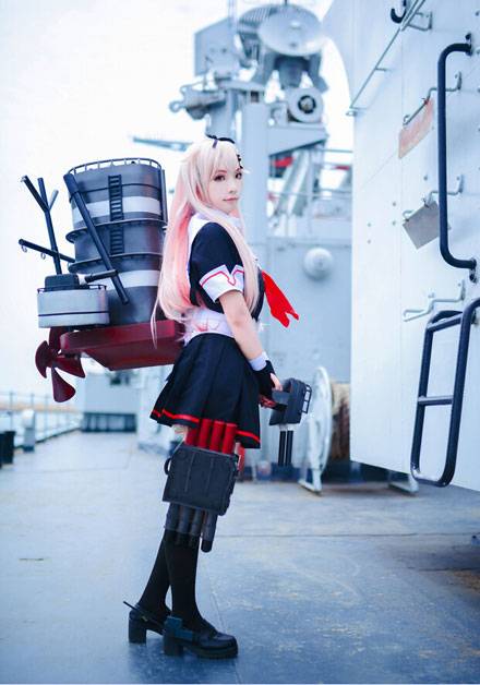 Cosplay福利/《舰队Collection》舰娘夕立Cos