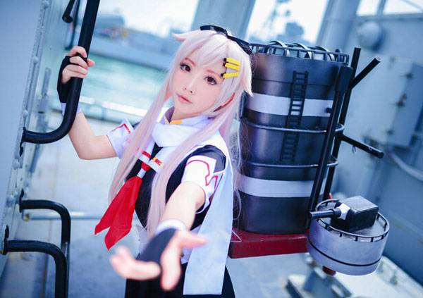 Cosplay福利/《舰队Collection》舰娘夕立Cos