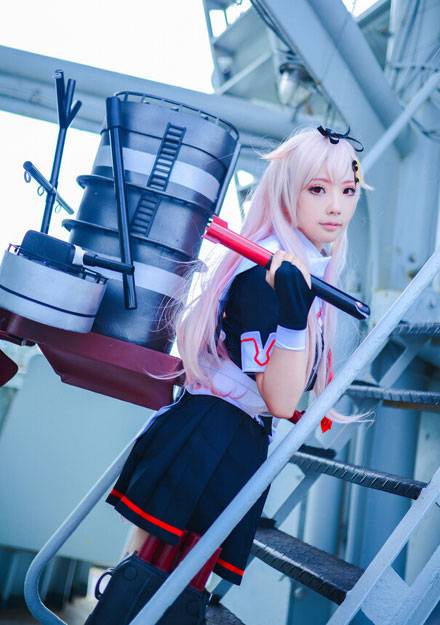 Cosplay福利/《舰队Collection》舰娘夕立Cos