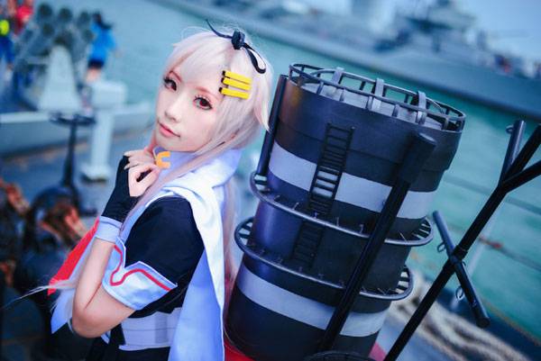 Cosplay福利/《舰队Collection》舰娘夕立Cos