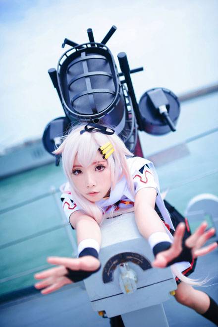 Cosplay福利/《舰队Collection》舰娘夕立Cos