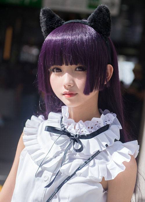 Cosplay福利/黑猫私服猫梓同学神还原COS