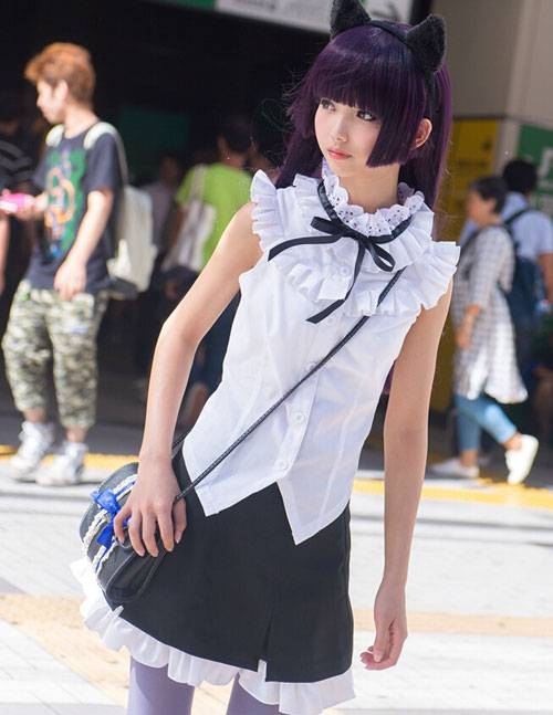 Cosplay福利/黑猫私服猫梓同学神还原COS