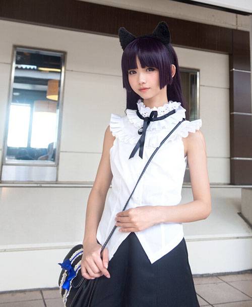 Cosplay福利/黑猫私服猫梓同学神还原COS